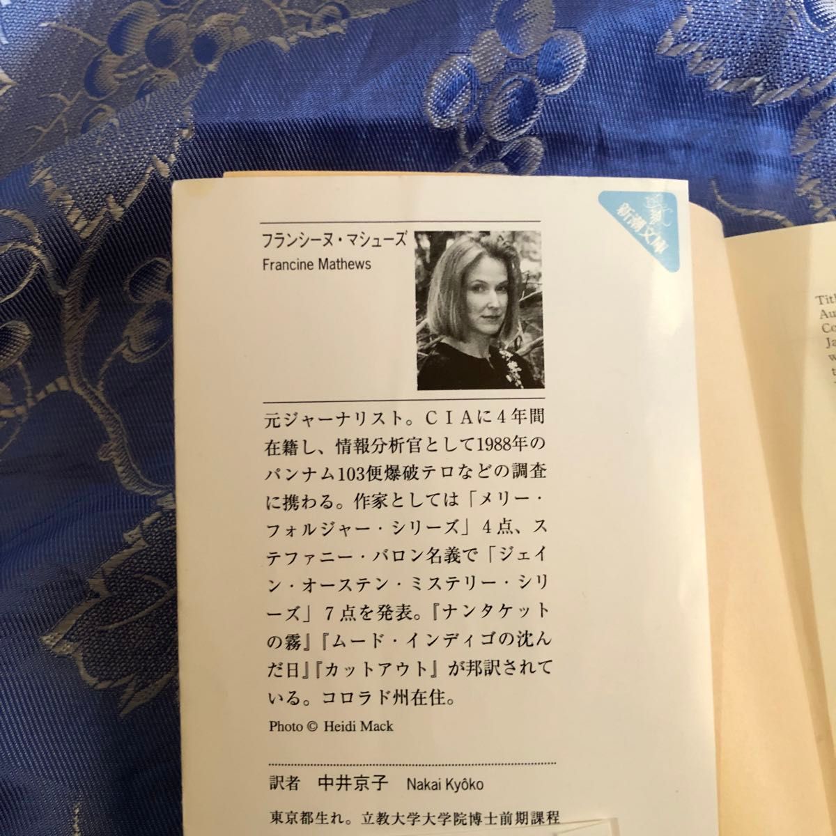 王は闇に眠る　上下姜（新潮文庫） フランシーヌ・マシューズ／〔著〕　中井京子／訳