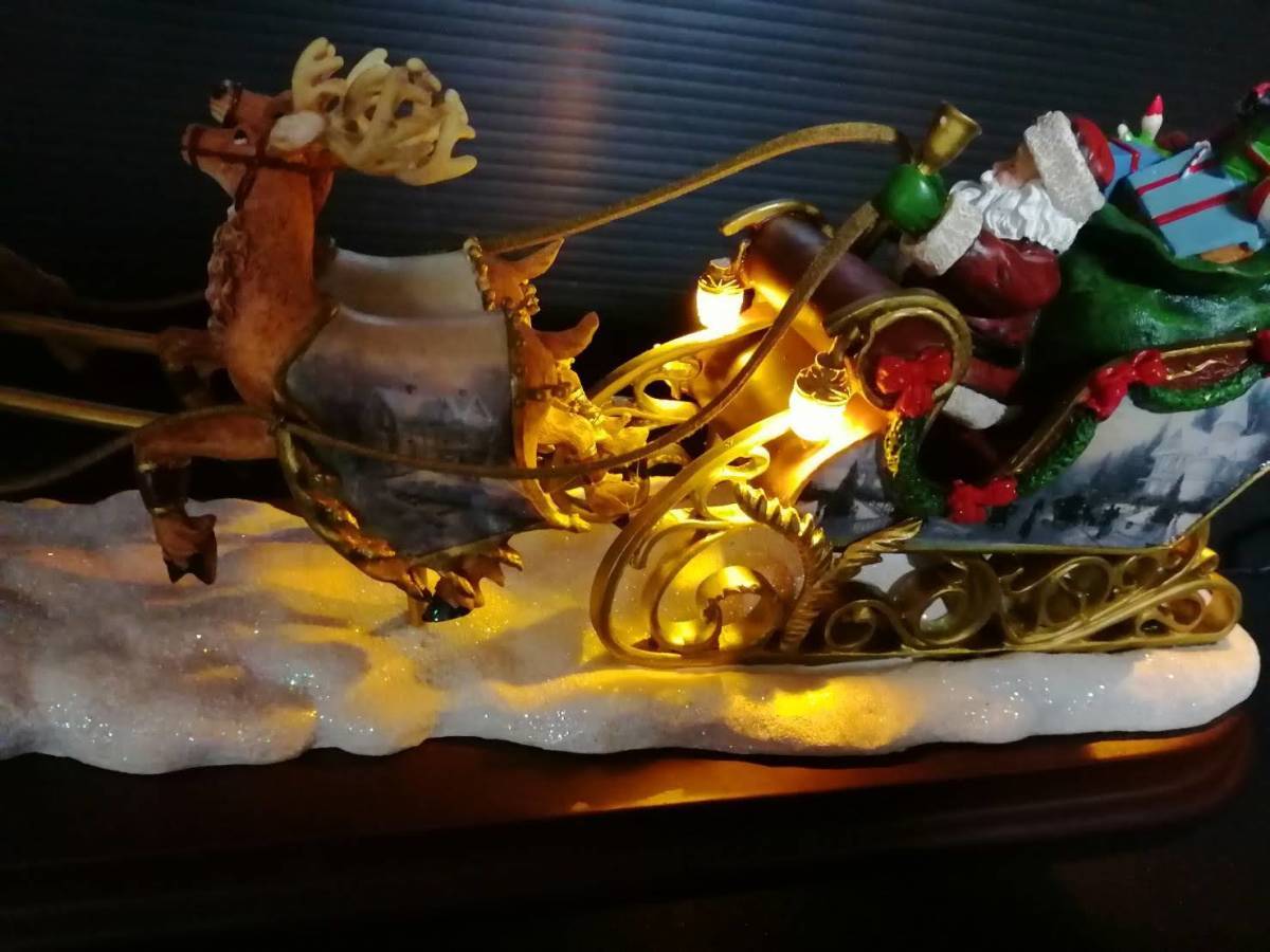 ** records out of production Thomas gold ke-do Christmas illumination sleigh empty .. sun ta reindeer **