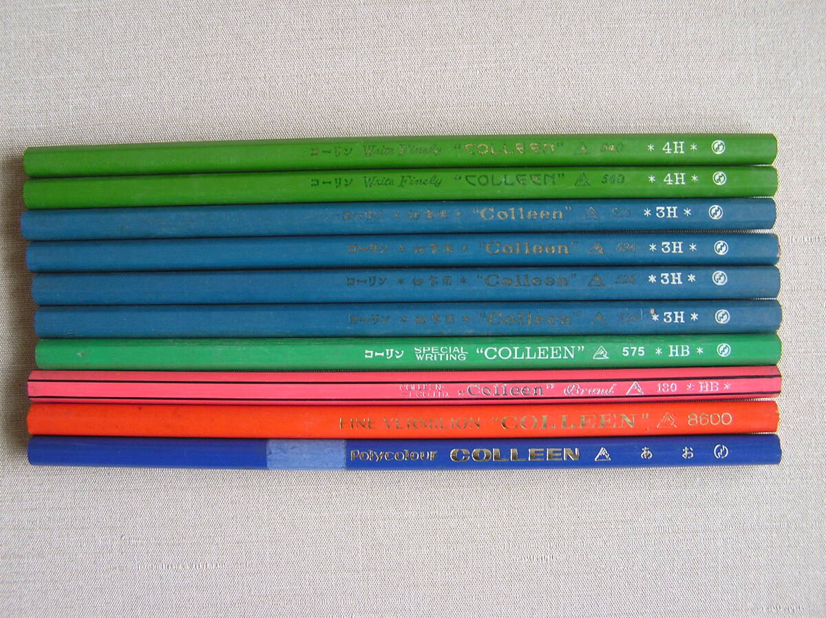 【送料無料!!】昭和レトロ 各社の古い鉛筆64本セット_画像4