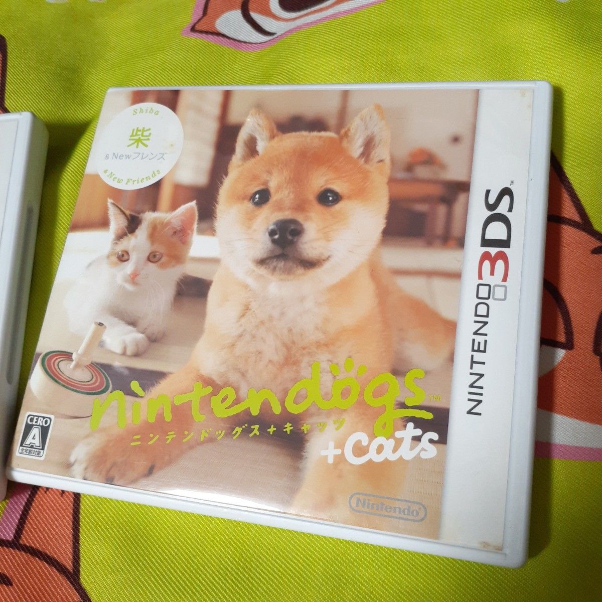 3DS nintendogs+cats ニンテンドッグス Newフレンズ 柴 トイ プードル