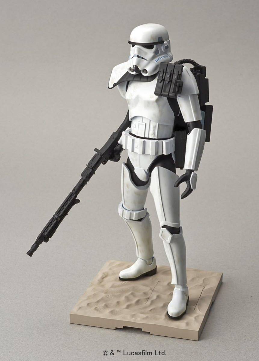 スターウォーズ 1/12サンドトルーパー プラモデル 未組立の画像3