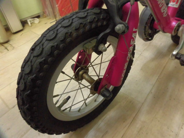 浜松市出品 LOUIS GARNEAU ルイガノ 自転車 LGS-J12 6061 アルミフレーム 12インチ パープル ピンク 紫 子供 キッズの画像10