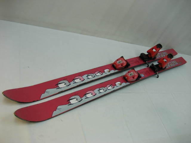 BLUEMORIS スキー板 ビンディング TYROLIA TS 140 キッズ 子供用 PENGUIN CHAN 140センチ 日本製_画像1