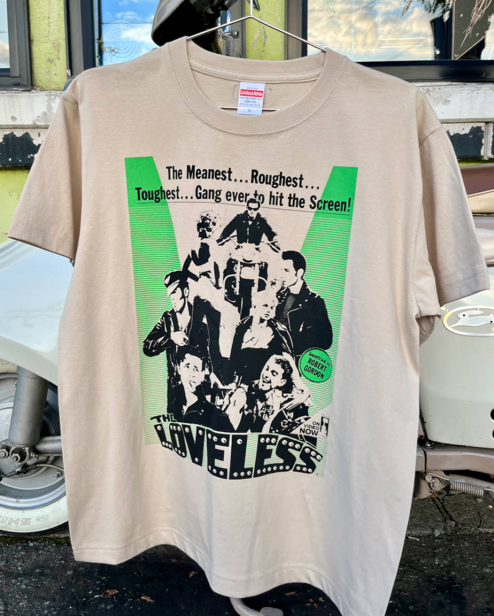 THE LOVELESSザ.ラブレスTシャツウィレムデフォーロバートゴードンハーレーロカビリーパンク80sハップストアモーターサイクルバイカー_画像2