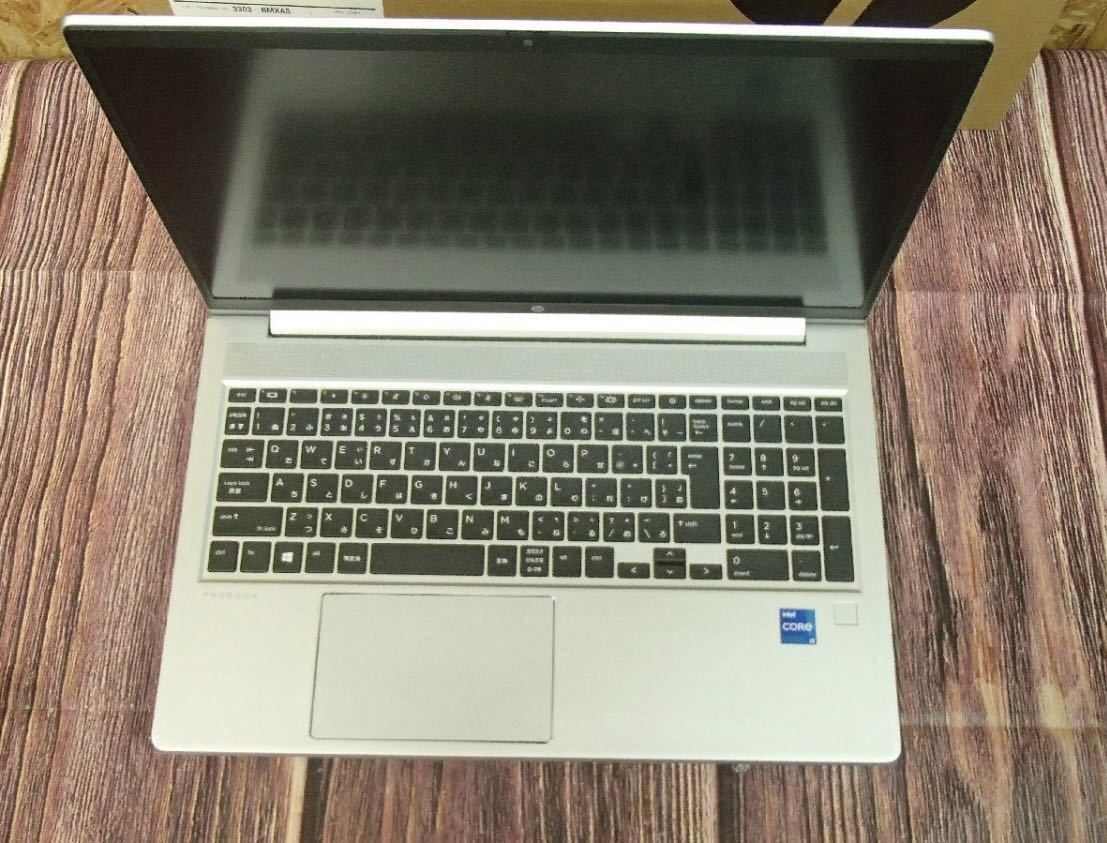 HP ProBook 650G8 展示美品 Core i5-1135G7/メモリ 8GB/SSD 256GB/15.6インチFHD_画像8