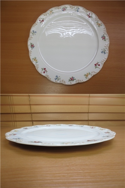  Rosenthal classic rose plate, Minton is Don hole B&B plate oval plate used 