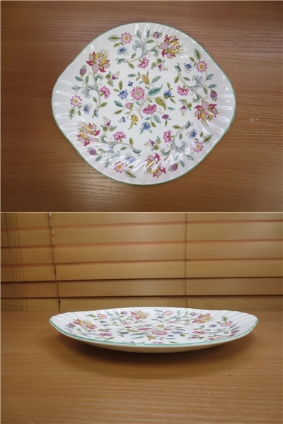  Rosenthal classic rose plate, Minton is Don hole B&B plate oval plate used 