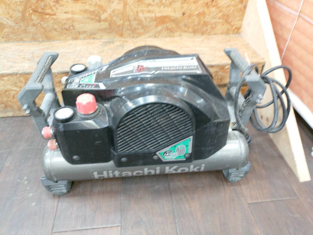 送料無料g29188 HITACHI 日立工機 高圧 エアコンプレッサー EC1445H2 エアーツール エア工具 エアコンプレッサー 大工道具 DIY