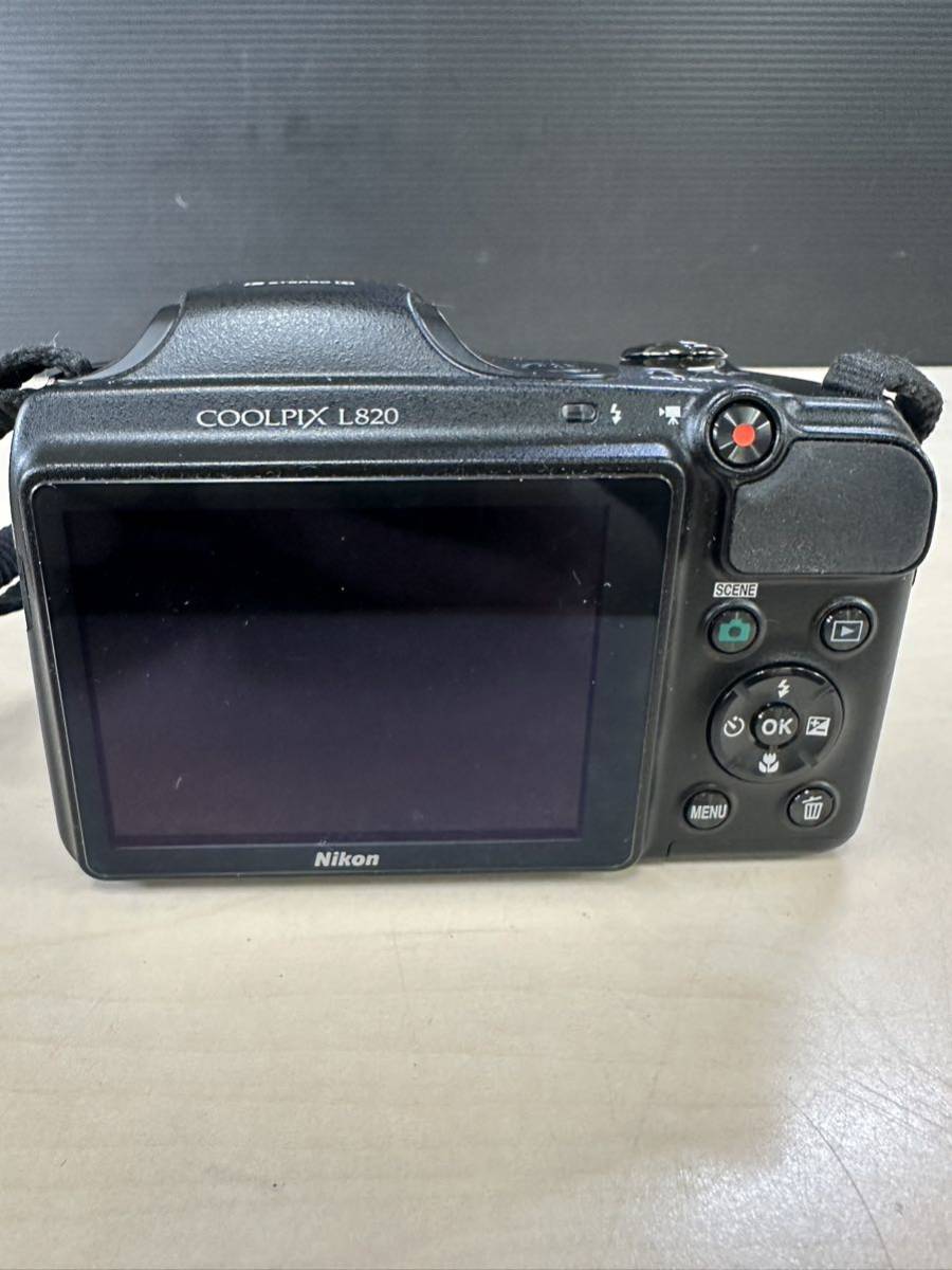 Nikon ニコン デジタルカメラ COOLPIX L820 lens NIKKOR 30X WIDE OPTICAL ZOOM ED VR 4.0-120mm 1:3.0-5.8 動作品_画像9