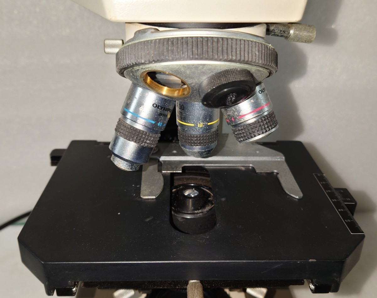 *OLYMPUS BH-2* microscope Olympus connection eye lens against thing lens research for electrification verification, Junk!!!!!!!!!!!