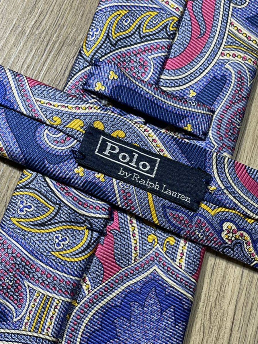  almost unused "Polo by Ralph Lauren" Polo Ralph Lauren peiz Lee brand necktie 305131