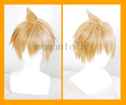 金 ゴールド 耐熱 ショート ウィッグ マギ アリババ MAGI コスプレ衣装 セット済 コスプレ