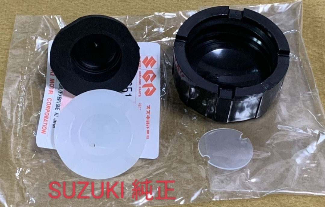 paypay SUZUKI RV50 RV75 バンバン スズキ K50 コレダ50 オイル タンク キャップ 新品 純正_画像2