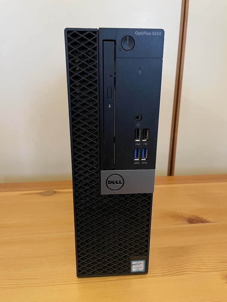 DELL OptiPlex 5050 SFF Core i5 6500 メモリ8GB HDD 500GB Windows 10 Pro 中古品_画像1