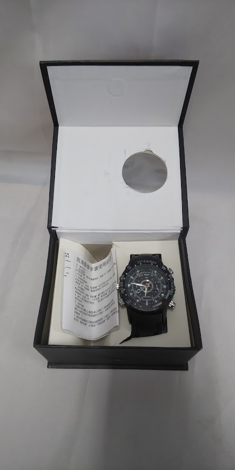 ジャンク品 HP/DVR WATCH 腕時計 防犯カメラ付き腕時計の画像3