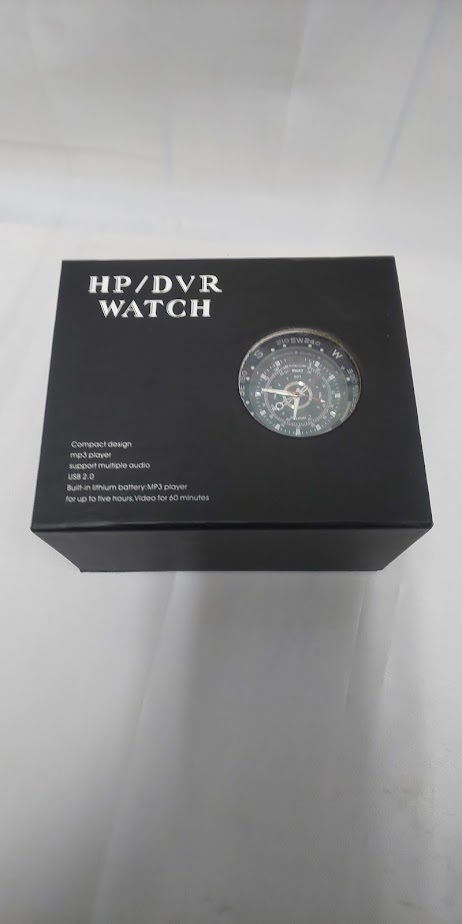 ジャンク品 HP/DVR WATCH 腕時計 防犯カメラ付き腕時計の画像2