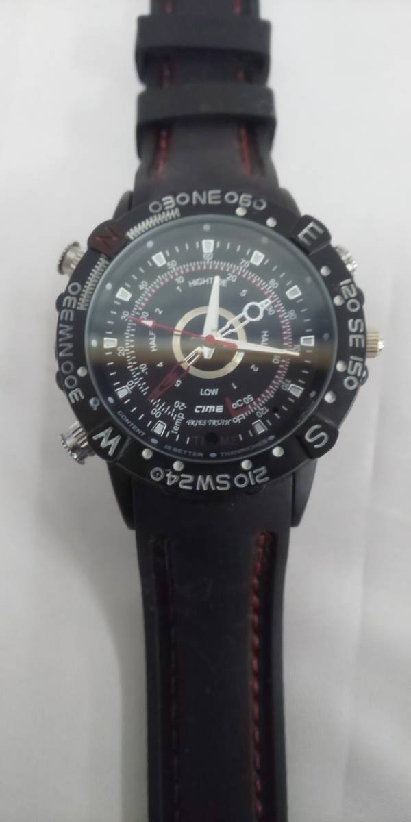 ジャンク品 HP/DVR WATCH 腕時計 防犯カメラ付き腕時計の画像6
