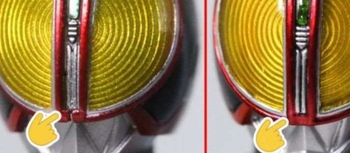 仮面ライダーファイズ 頭部パーツ(発光仕様)|Yahoo!フリマ 仮面ライダーファイズ 頭部パーツ(発光仕様)|Yahoo!フリマ