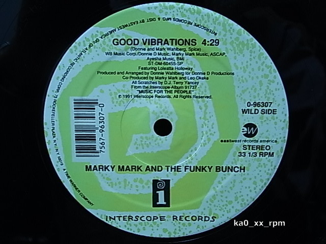 ★☆Marky Mark And The Funky Bunch「Good Vibrations」☆★の画像2