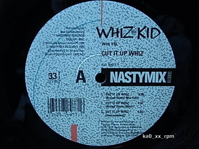 ★☆Whiz Kid With YSL「Cut It Up Whiz / Kick The Bass」☆★5点以上で送料無料!!!_画像2