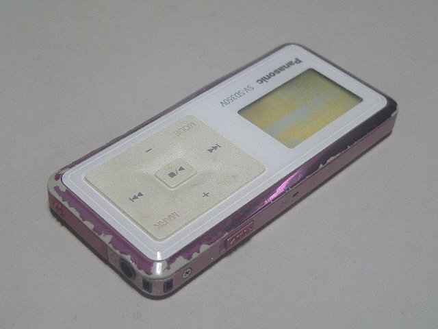 Panasonic D-SNAP SV-SD350V ピンク 本体_画像3