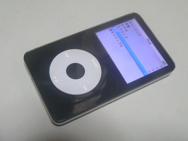 iPod classic 第5.5世代 MA446J 30GB 黒+白_画像1