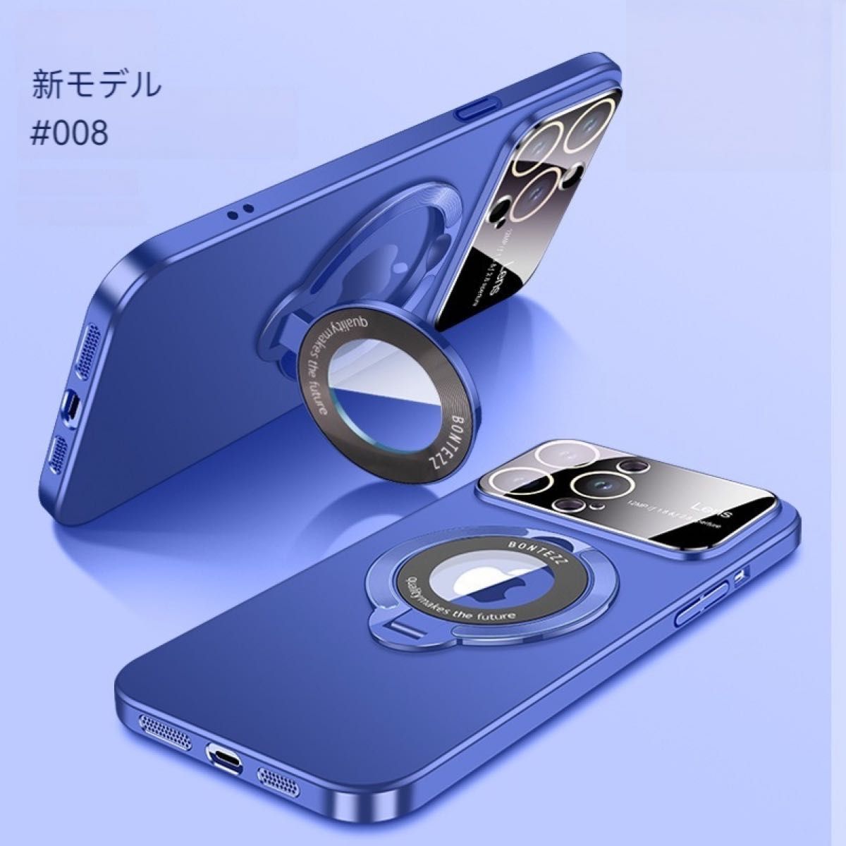 iPhone15Promaxケース Magsafe 韓国 耐衝撃 レンズ保護 スタンド機能ケース カバー　軽量、男女兼用