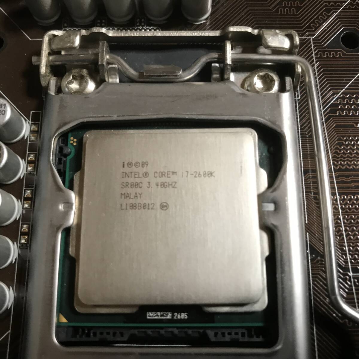 ASUSマザーボード & CPU【P8Z77-M(難あり)】+【 i7-2600K】_画像2