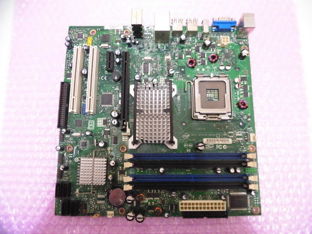 INTEL DG33BU (INTEL G33) LGA775 MicroATX ★中古正常品★_画像1