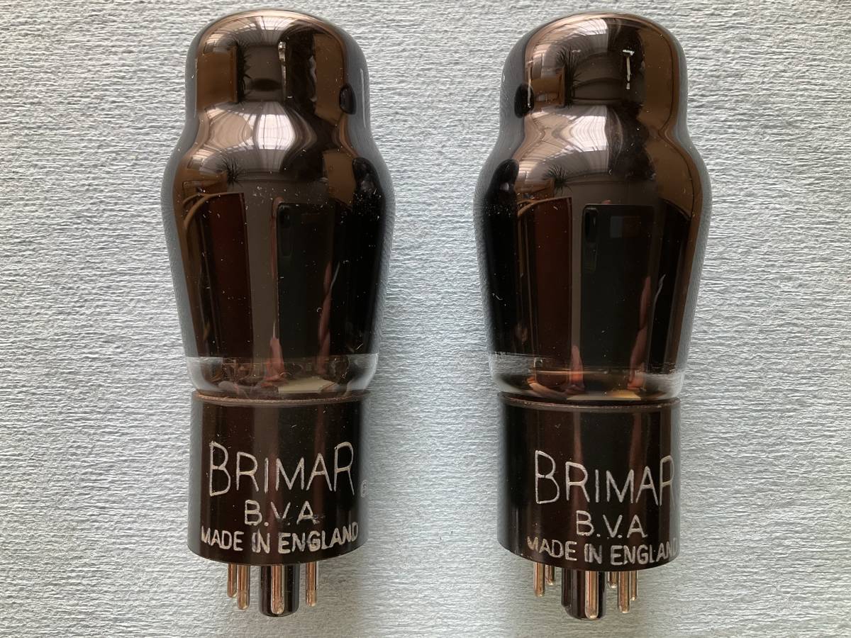 真空管 Brimar ブリマー 6L6GA 2本 測定データ付き その１_画像1