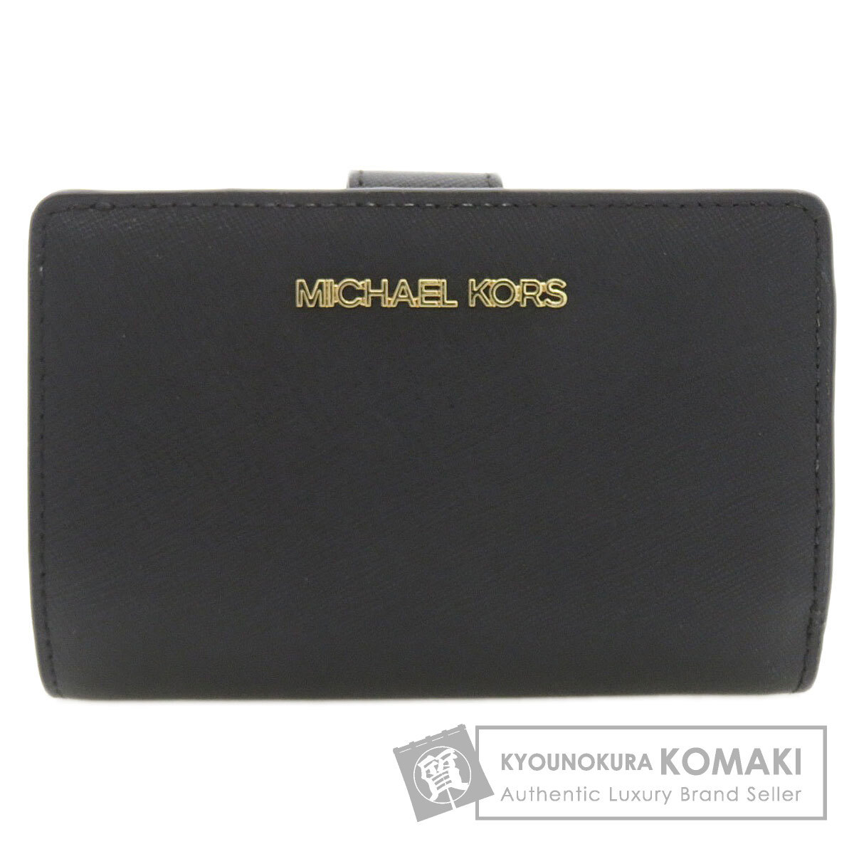 Michael Kors マイケルコース ロゴモチーフ 二つ折り財布（小銭入れあり） PVC レディース 中古