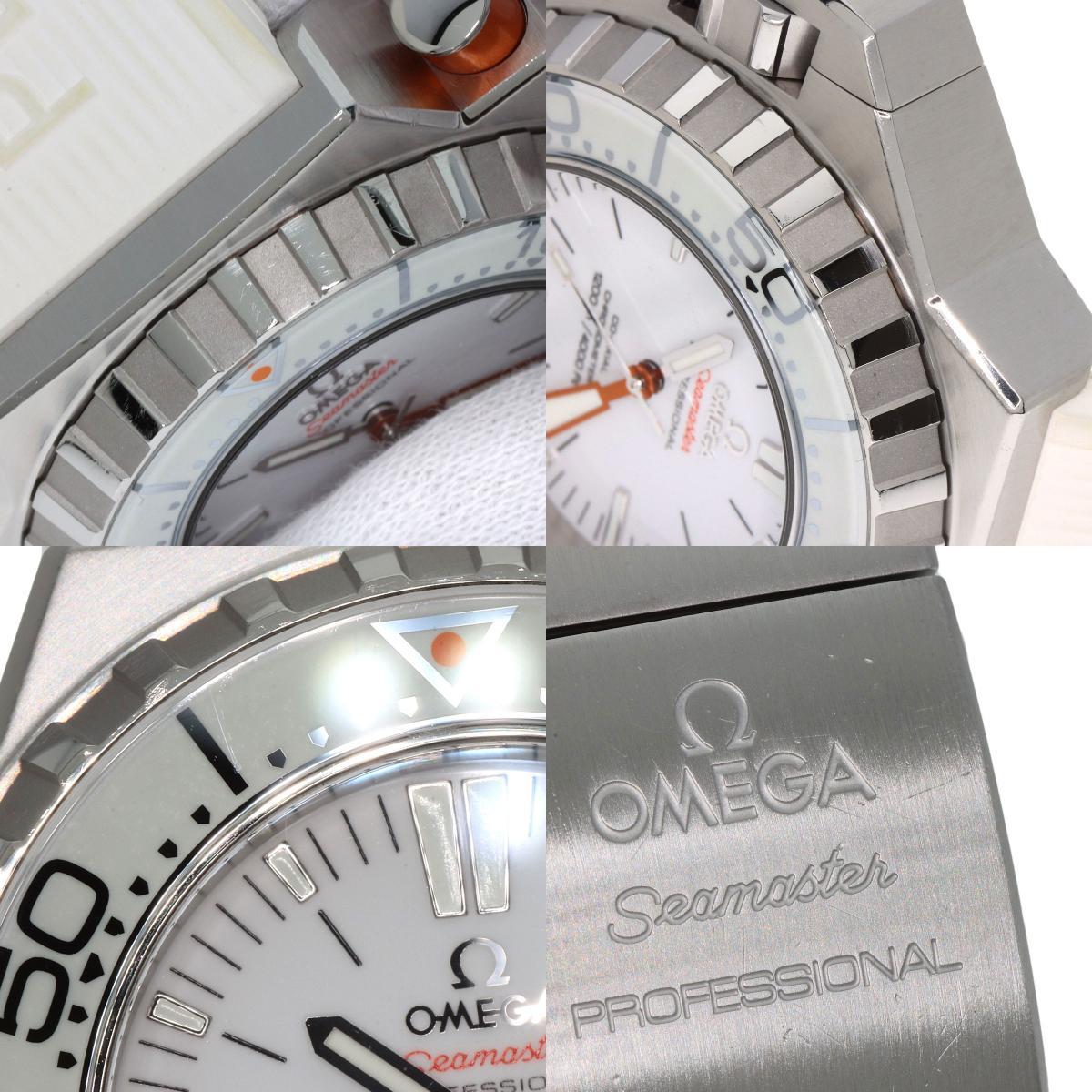 !_OMEGA Omega 224.32.55.21.04.001 Seamaster Pro Pro f1200m наручные часы нержавеющая сталь Raver мужской б/у 