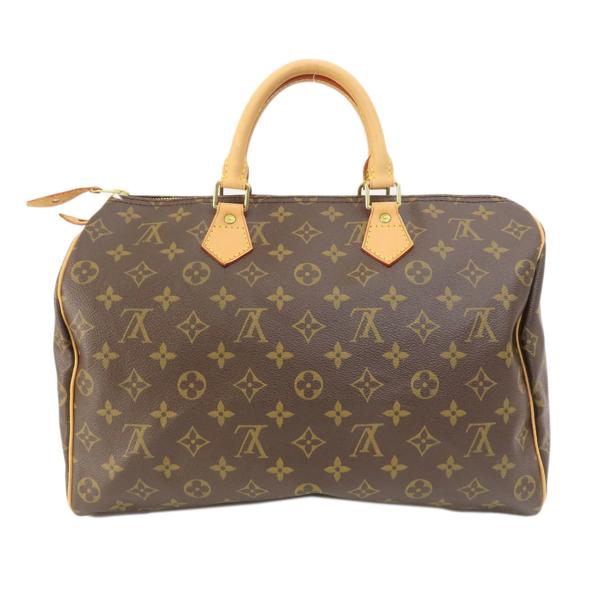 LOUIS VUITTON ルイヴィトン M41524 スピーディー35 モノグラム トートバッグ モノグラムキャンバス レディース 中古_画像2