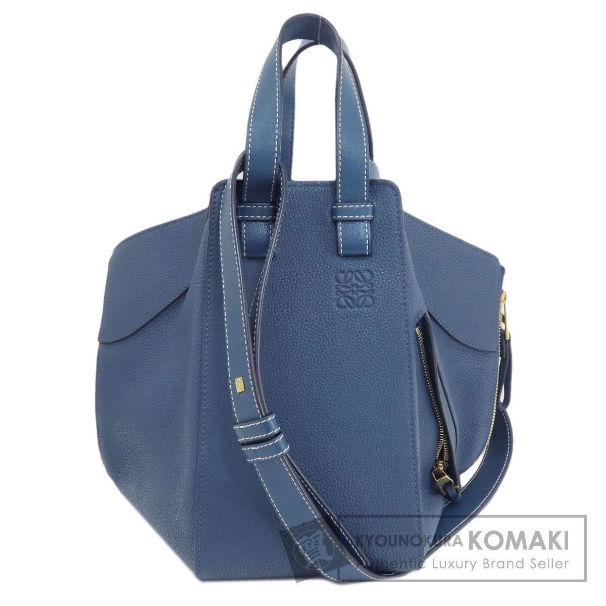 LOEWE ロエベ ハンモック 2WAY ハンドバッグ レザー レディース 中古