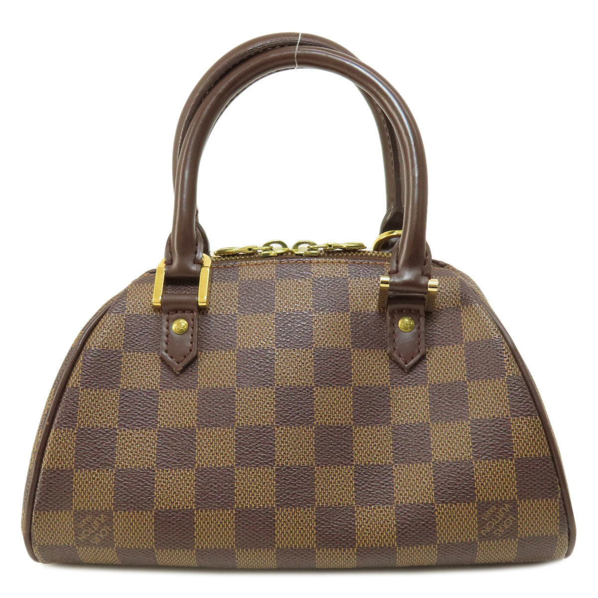 LOUIS VUITTON ルイヴィトン Ｎ41436 リベラ ミニ ダミエ エベヌ ハンドバッグ ダミエキャンバス レディース 中古_画像2