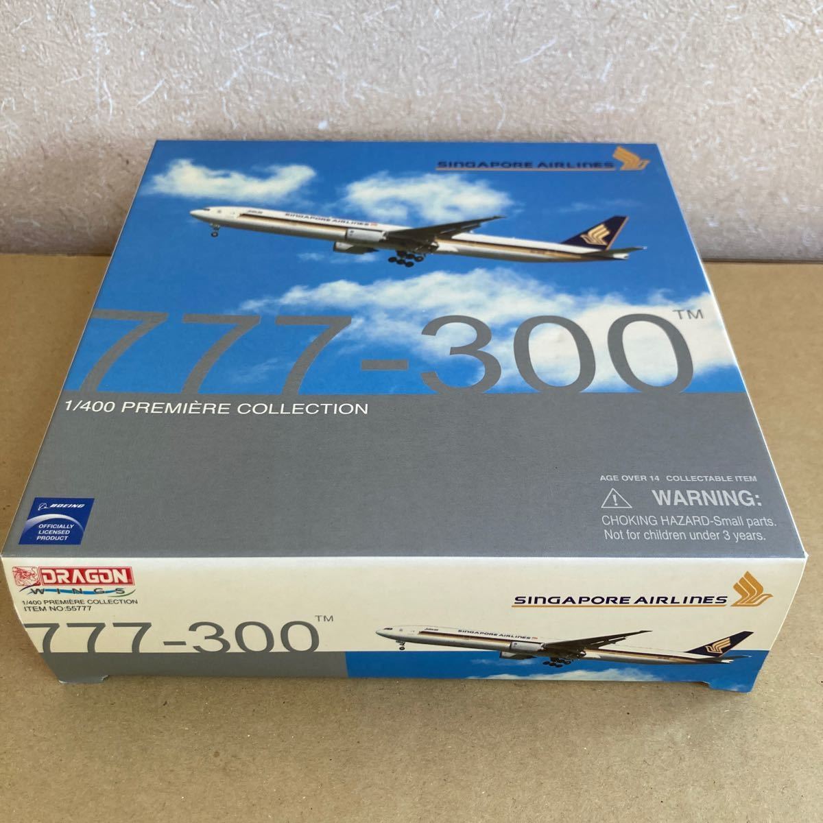 ■DRAGON WINGS 1/400 シンガポール航空 B777-300【中古品】■_画像10