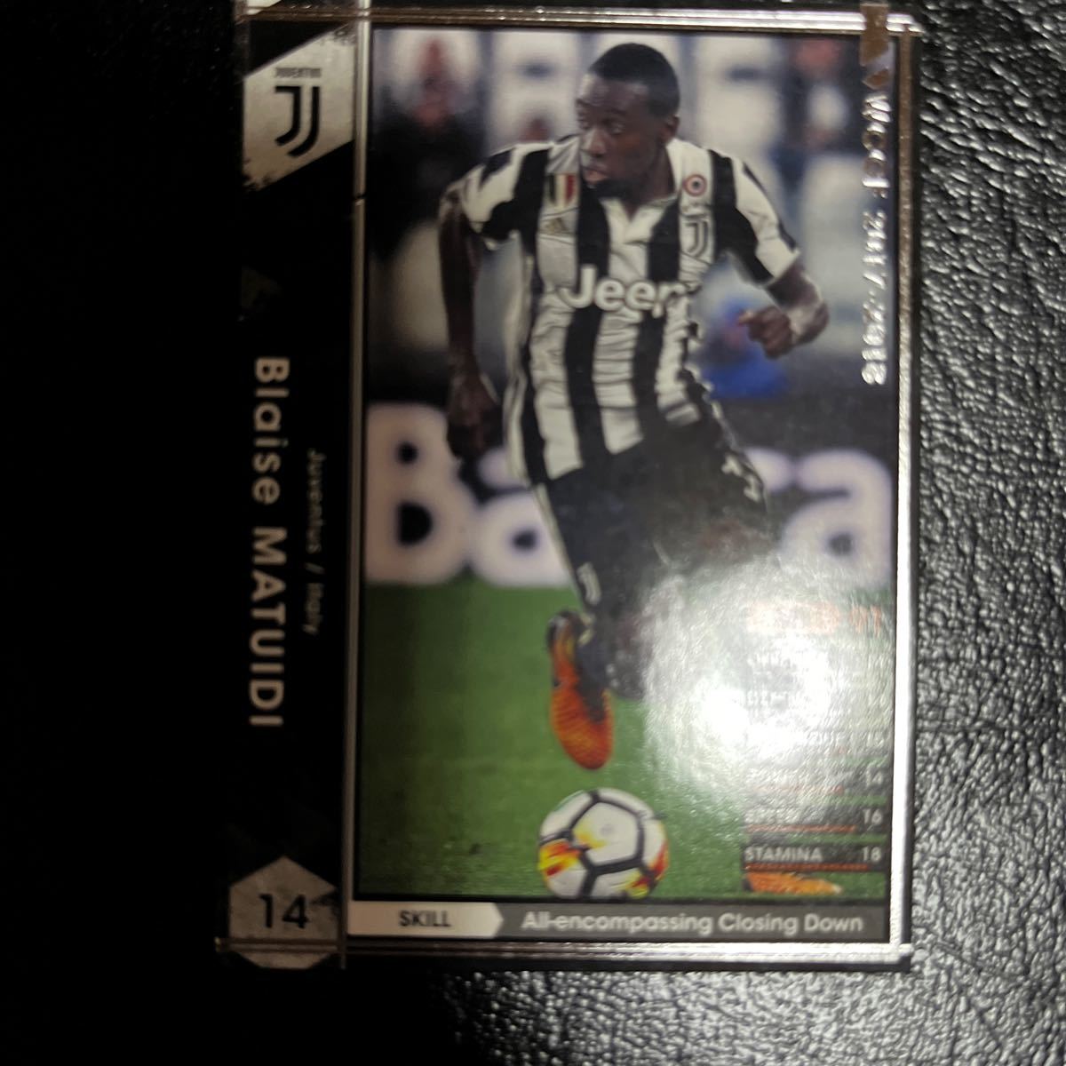WCCF 17-18 156 ブレーズ?マテュイマディfootista Panini