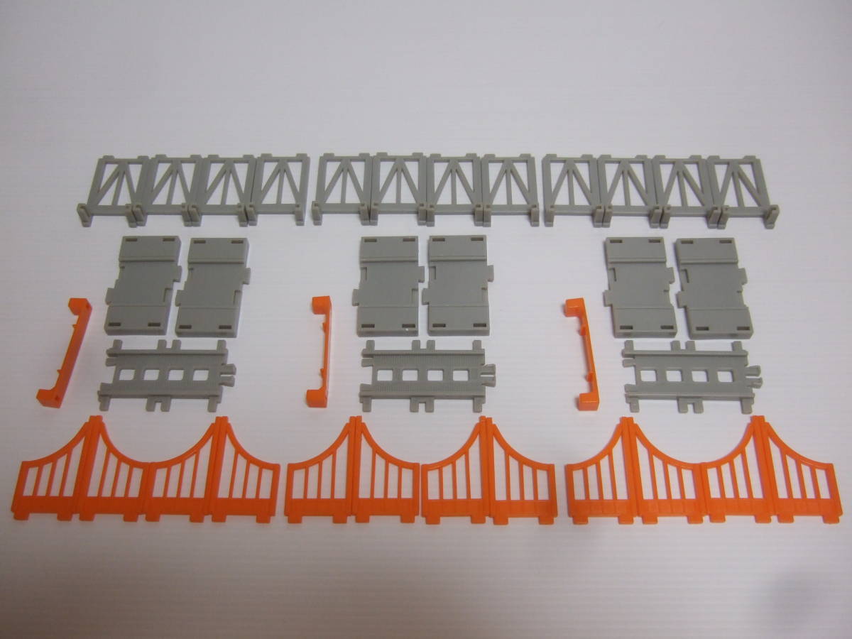  used [ large iron .( orange tiger s)3 ream ].........! large iron . compilation [ Capsule Plarail ]