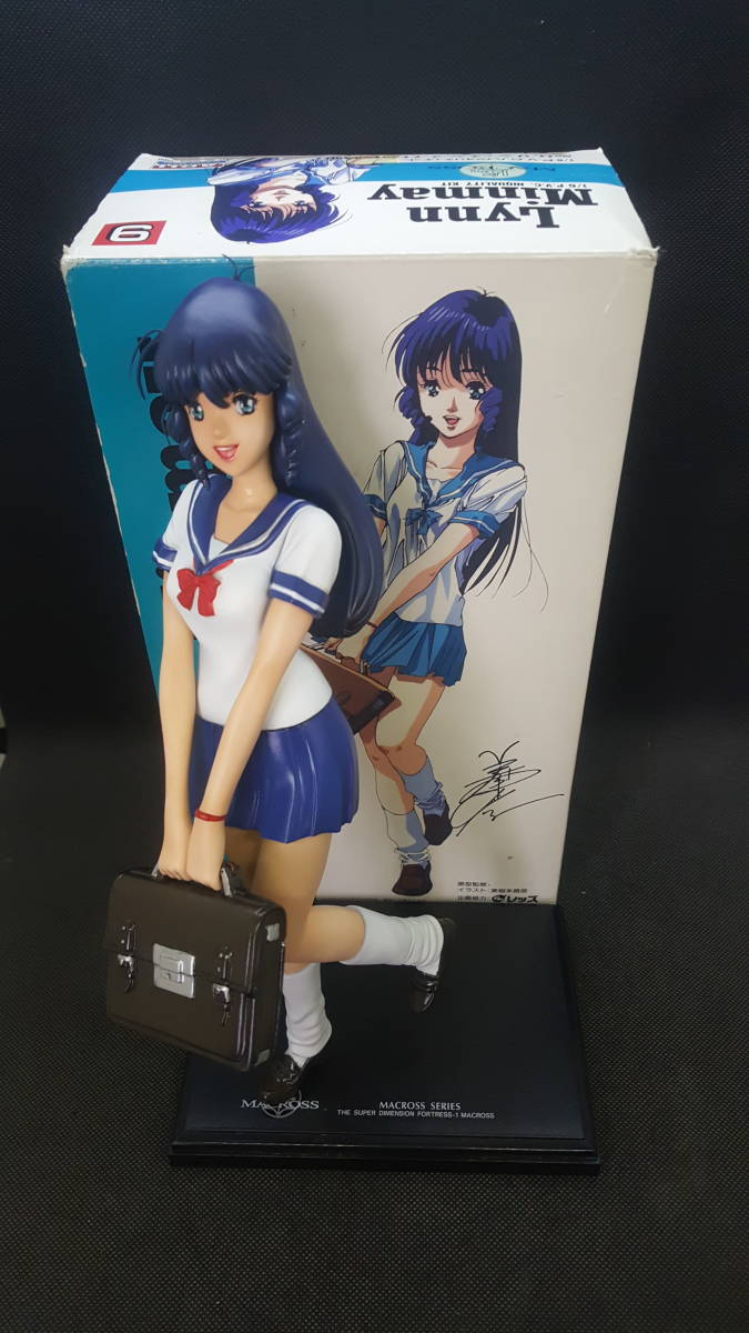 ガレージキット完成品　ARII/レッズ　1/6スケール　超時空要塞マクロス　リン・ミンメイ(高校制服)_画像1