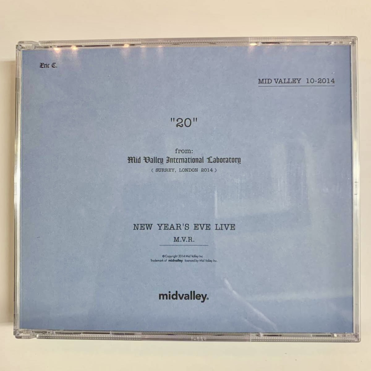 Mid Valley：Eric Clapton『''20’’ NEW YEAR’S EVE LIVE 』(4CD)_画像1