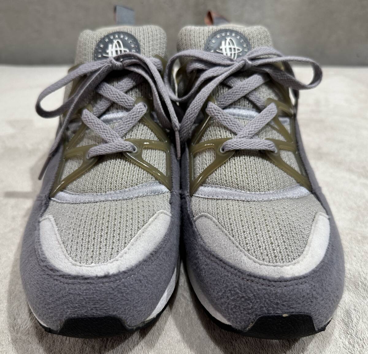 【名作】NIKE × BEAMS ナイキ AIR HUARACHE LIGHT エアハラチライト US10 グレー スニーカー ビームス 02年製【レア】_画像2