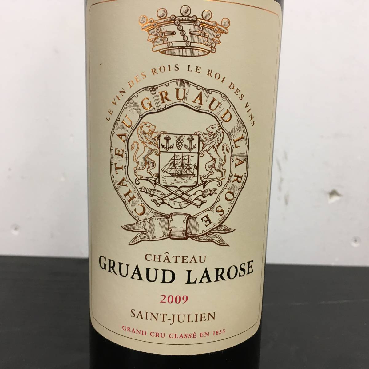 TT7 古酒 未開封 CHATEAU GRUAUD LAROSE 2009 シャトー グリュオ ラローズ サン ジュリアン 赤ワイン 750ml 13.5 % FARR CHATEAU_画像2