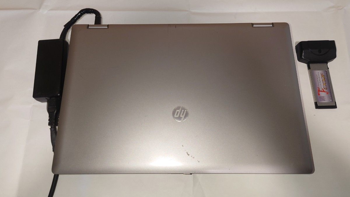 HP Probook 6550b シリアルポート付 SSD化済 昔の設備保守用に CFカードリーダおまけ