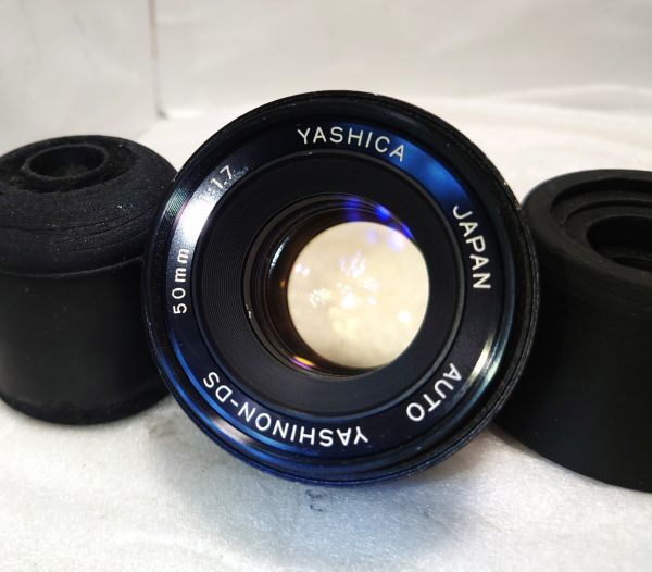 ★★希少！超美品★★YASHICA YASHINON DS 50mm F1.7 M42 ヤシカ★完動品★の画像1