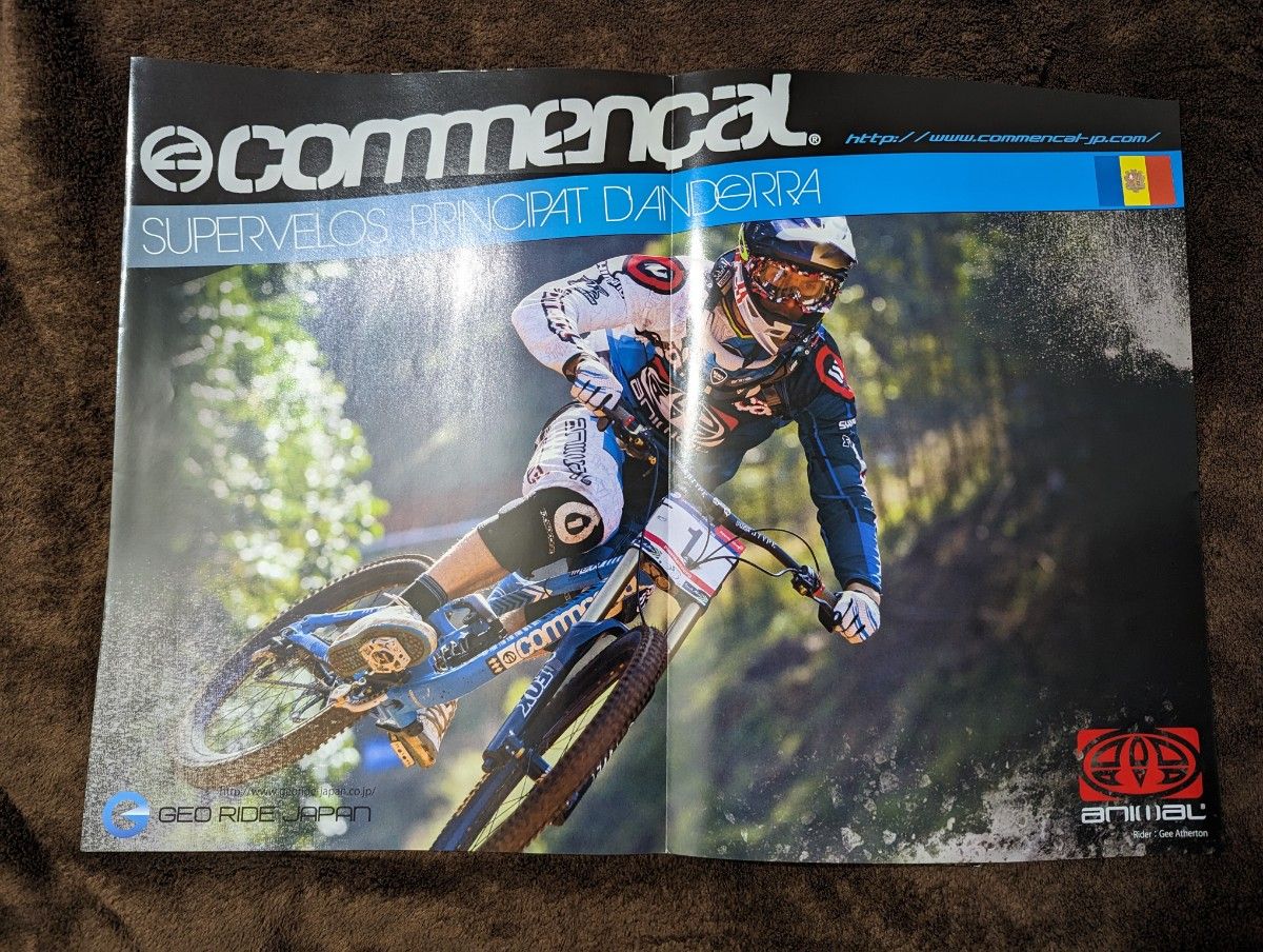 【ポスター付】COMMENCAL コメンサル パンフレット カタログ 2011年10月25日現在の内容  自転車 マウンテンバイク