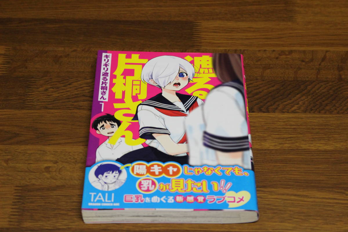 ギリギリ遮る片桐さん　1巻　TARI　帯付き　富士見書房　ひ28_画像1