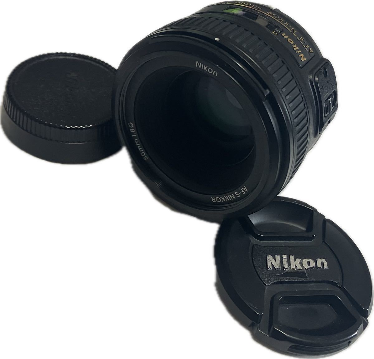 100 ☆極上美品☆ ニコン NIKON AF-S NIKKOR 50mm F1.8 G #11440001