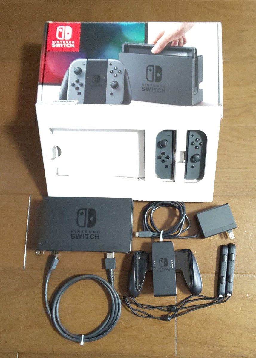 ニンテンドースイッチ付属品(グレー色)