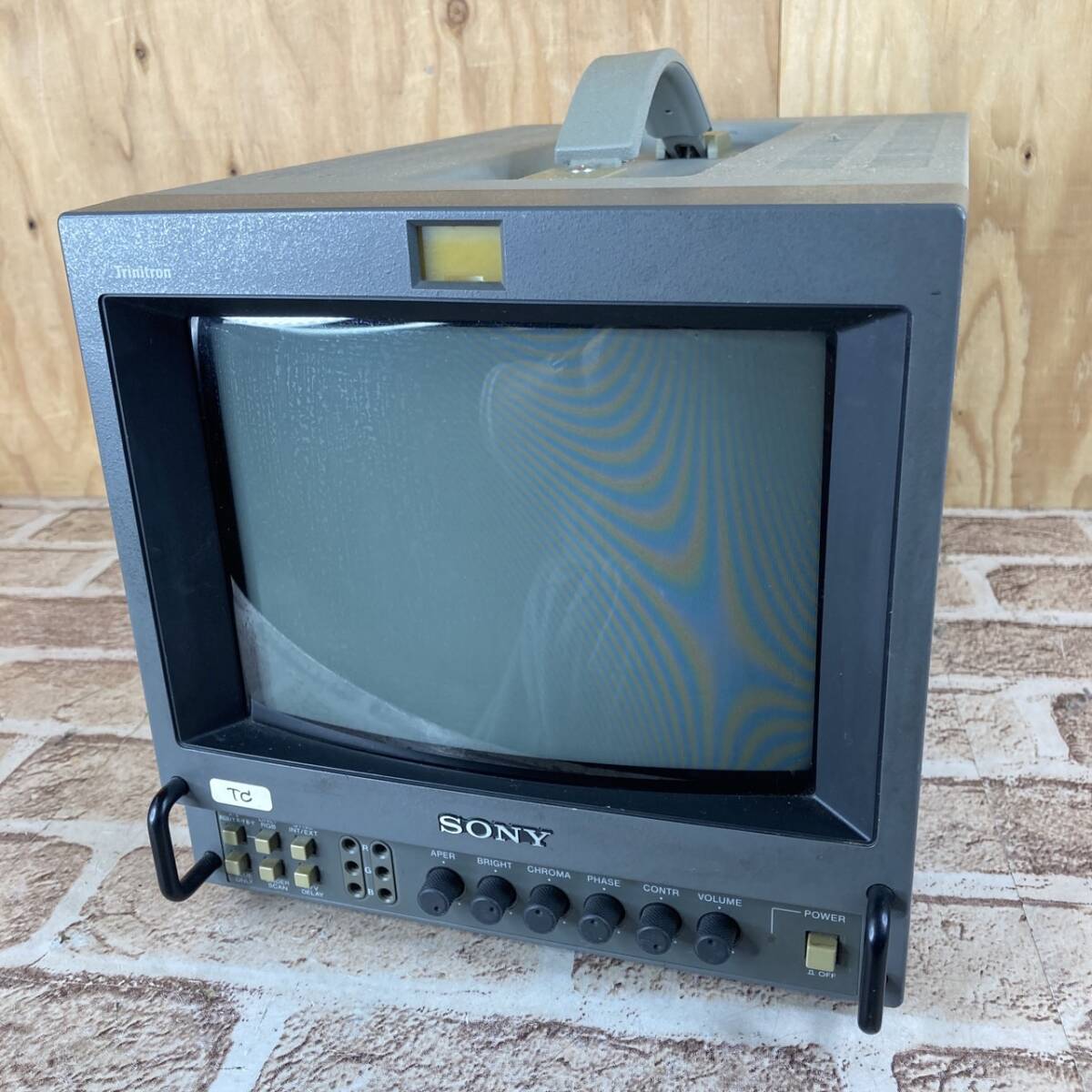 [2-275] 業務用カラーモニター SONY PVM-9041Q ブラウン管 トリニトロン 本体のみ_画像1