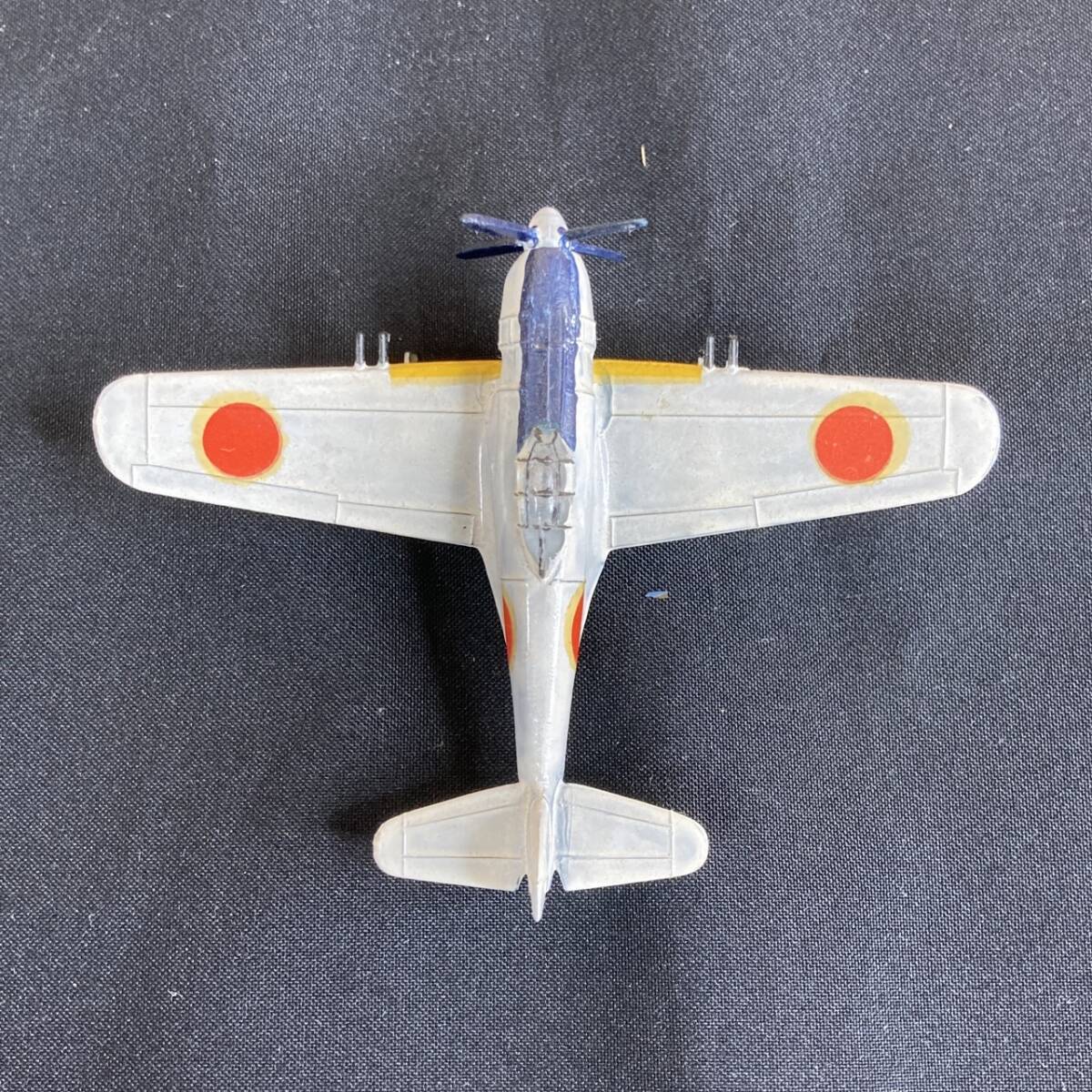 [2-430] 【組立品】1960年代 絶版 三共 ピーナツシリーズ No.35 局地戦斗機 紫電改 オールプラスチックモデル 【宅急便コンパクト】_画像5